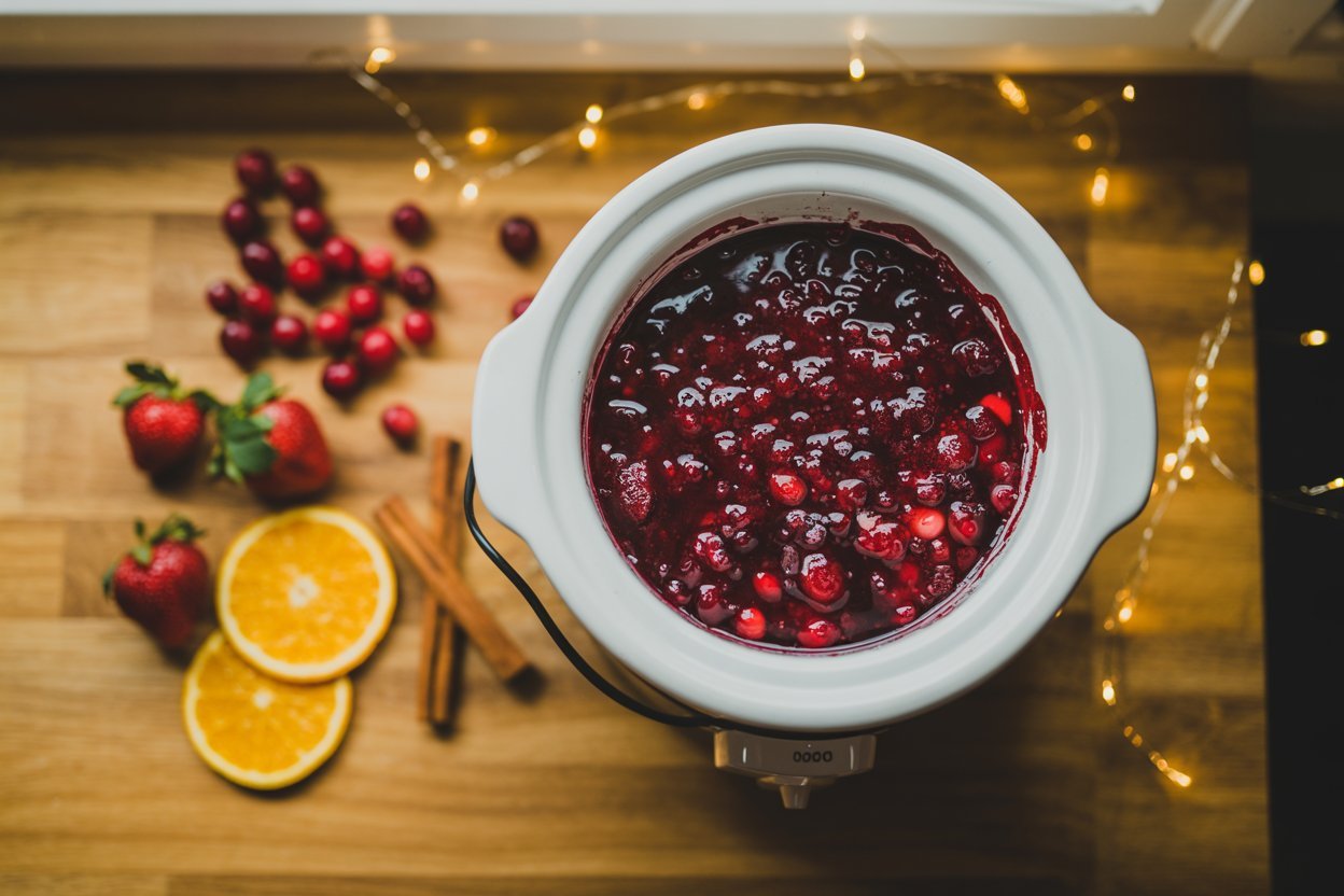 Easy Crockpot Christmas Jam: Sweet, Spiced, and Gift-Ready
