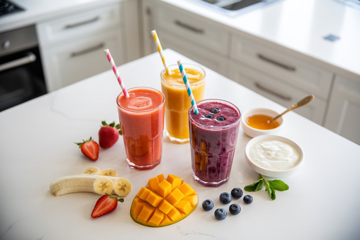 How To Make a Smoothie For Kids (Picky Eaters!)