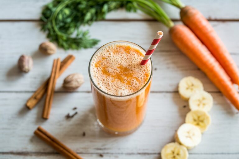 Delicious Carrot Cake Smoothie