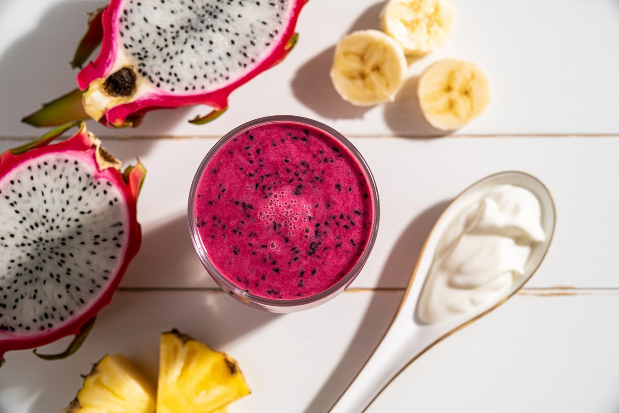 The Perfect Dragon Fruit Smoothie