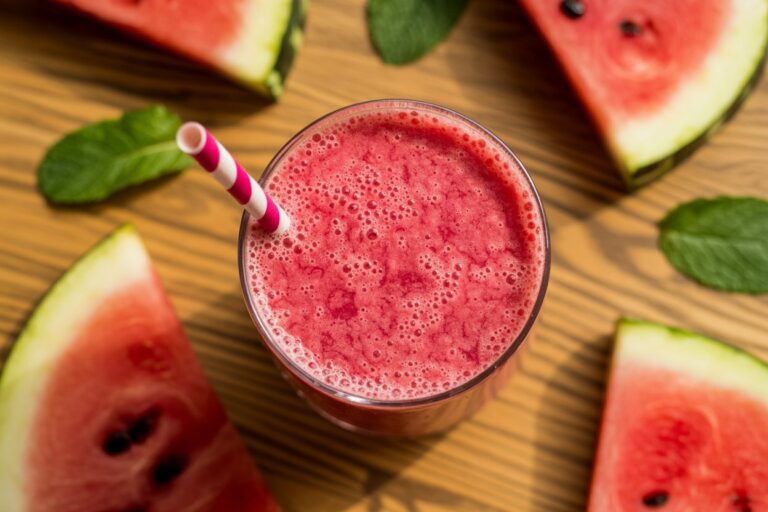 The Perfect Watermelon Smoothie
