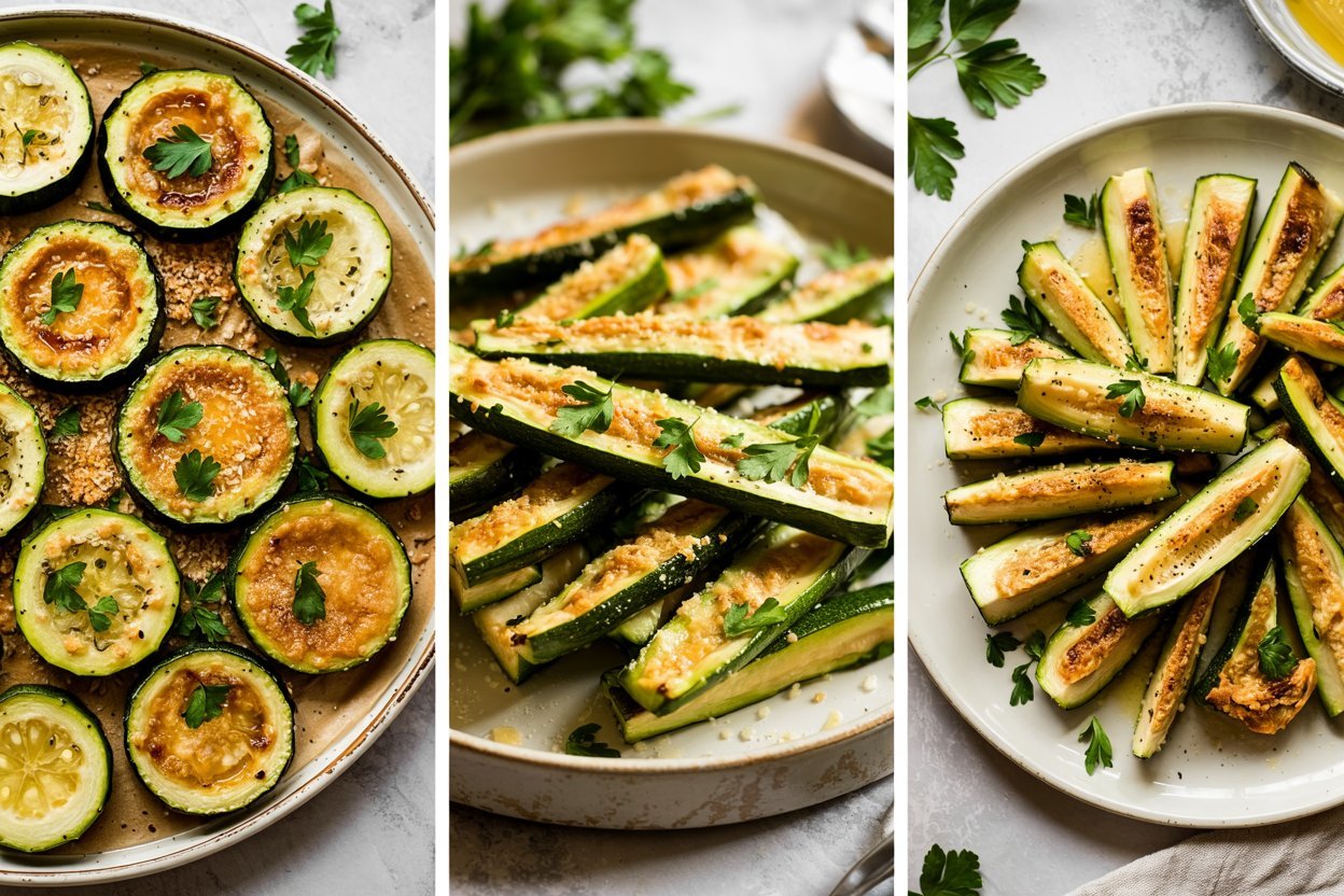 Baked Parmesan Zucchini: A Quick and Healthy Snack or Side Dish