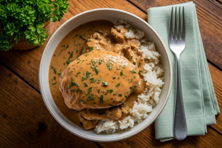 Smothered Chicken and Rice Recipe for a Cozy Dinner