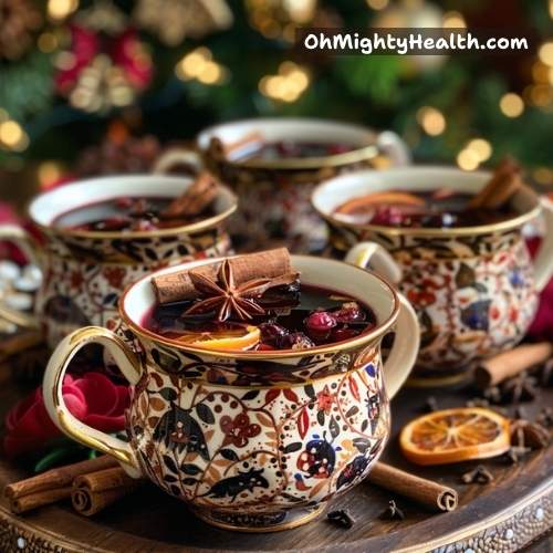 Alcohol-free mulled wine wonder tea.