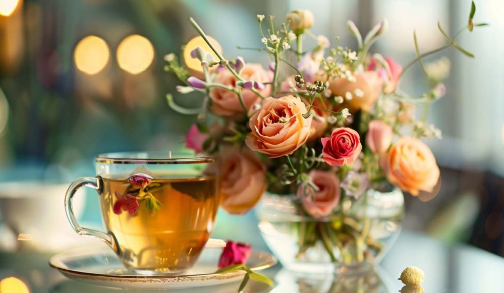 Lovely cup of herbal tea.