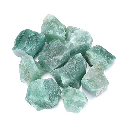 CrystalTears Bulk Green Aventurine Crystals Rough Stones Natural Raw Healing Crystals Stones for Reiki Healing, Tumbling, Cabbing, Polishing, Wire Wrapping, Fountain Rocks, Decoration 0.5lb CrystalTears Bulk Green Aventurine Crystals Rough Stones Natural Raw Healing Crystals Stones for Reiki Healing, Tumbling, Cabbing, Polishing, Wire Wrapping, Fountain Rocks, Decoration 0.5lb