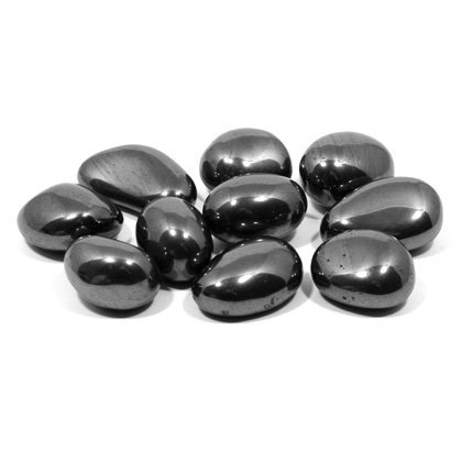 CrystalAge Hematite Tumble Stone (20-25mm) - Pack of 10 CrystalAge Hematite Tumble Stone (20-25mm) - Pack of 10