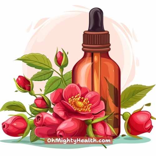 Rosehip oil.