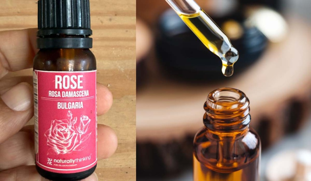 glow up tips: diy anti aging face serum with rose essential oil