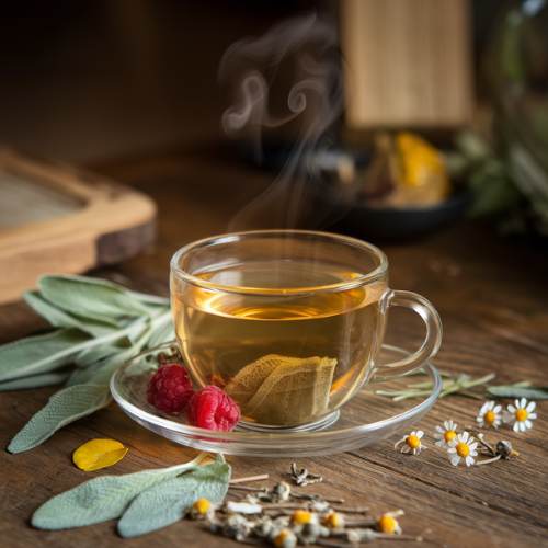 Herbal tea remedies for hot flashes: soothing blends to COOL YOU DOWN naturally!