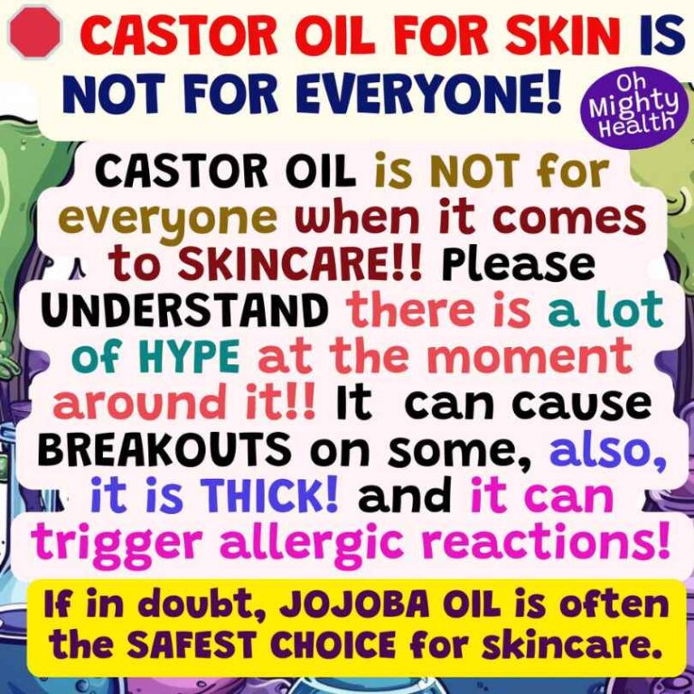 The Bad Side of Castor Oil for Skin (Are You Aware?)