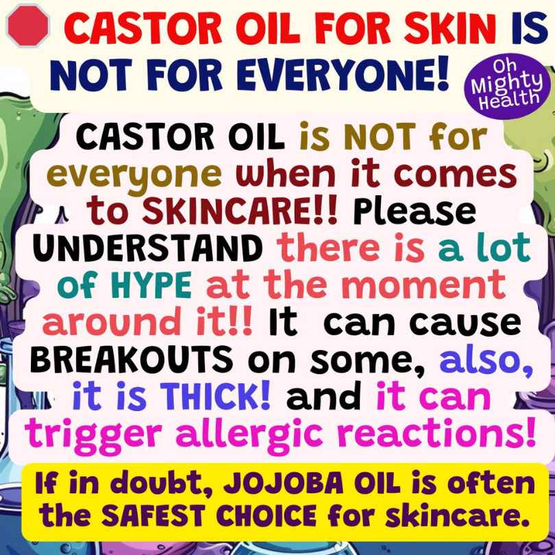 The Bad Side of Castor Oil for Skin (Are You Aware?)